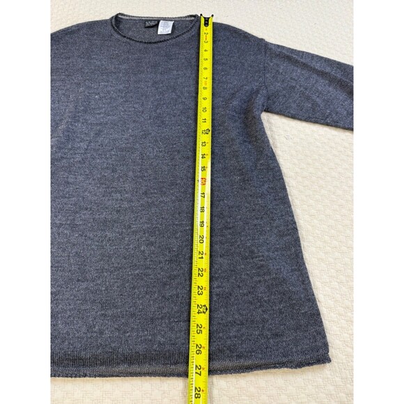 Krizia Maglia Italy Sweater Mohair Metal Blend Sparkle | Gray | Size IT 44 - M - Picture 16 of 16